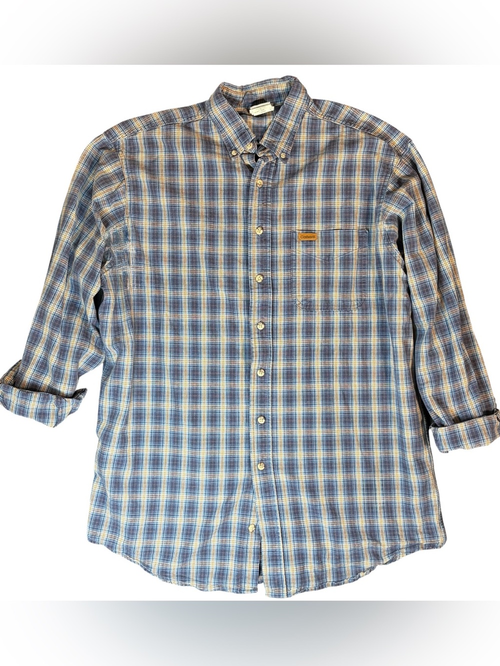 Vintage Carhartt USA Made Plaid Shirt LT